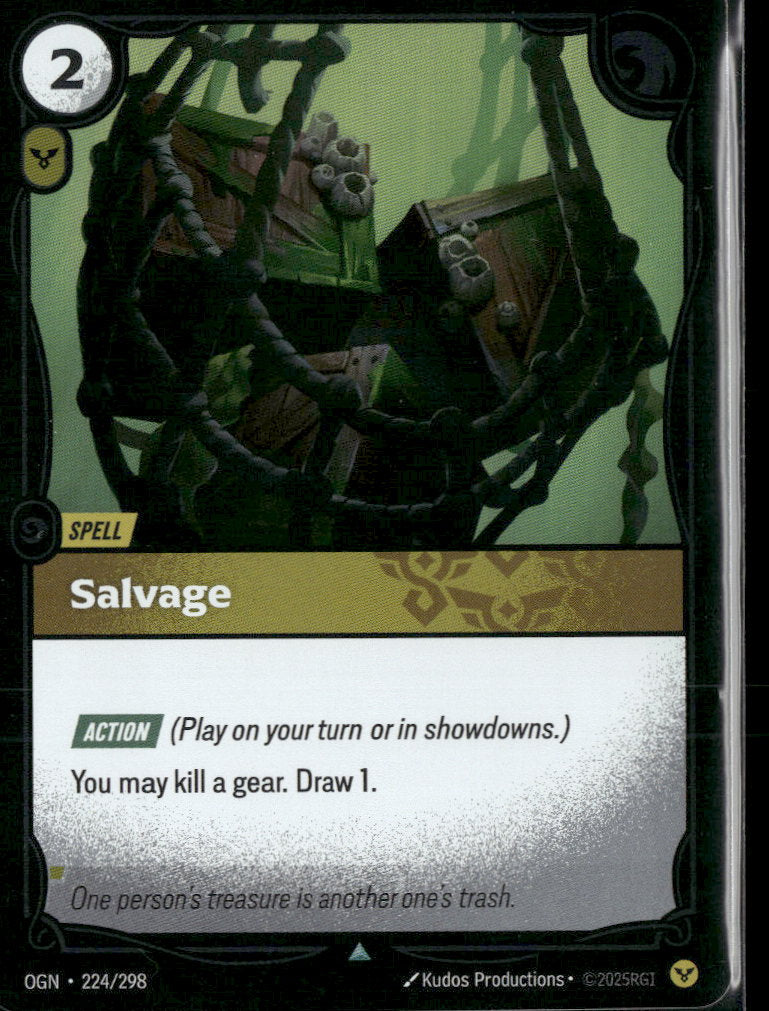 Salvage #224/298 - Riftbound Origins