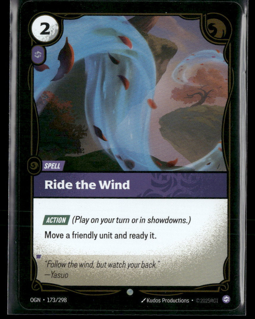 Ride the Wind #173/298 - Riftbound Origins