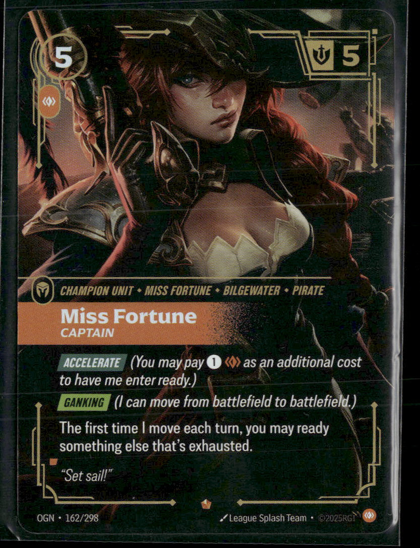 Miss Fortune #162/298 Legendary - Riftbound Origins