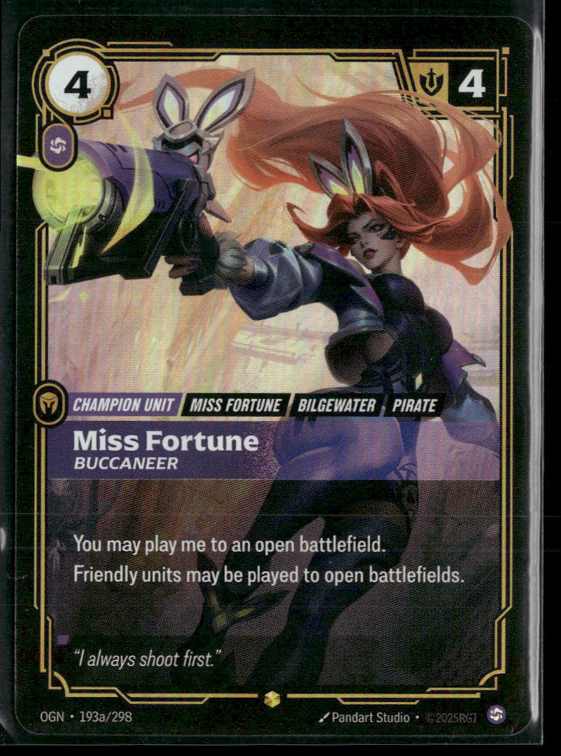 Miss Fortune #193a/298 Legendary - Riftbound Origins