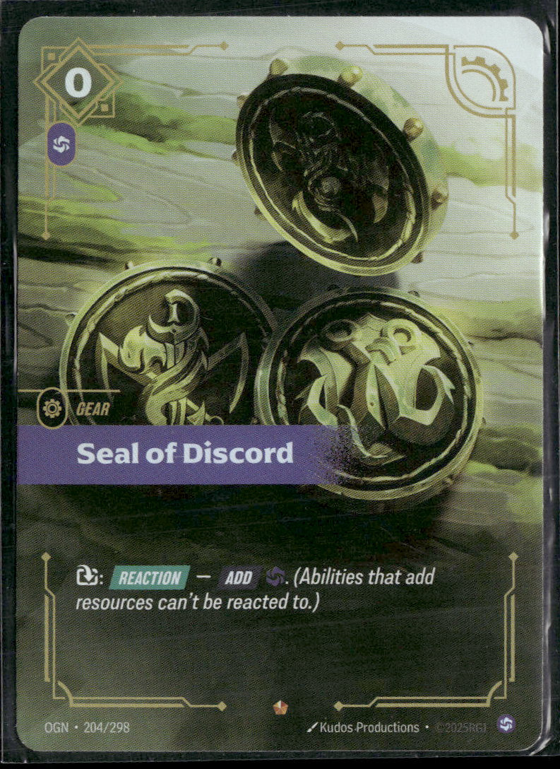 Seal of Discord #204/298 - Riftbound Origins