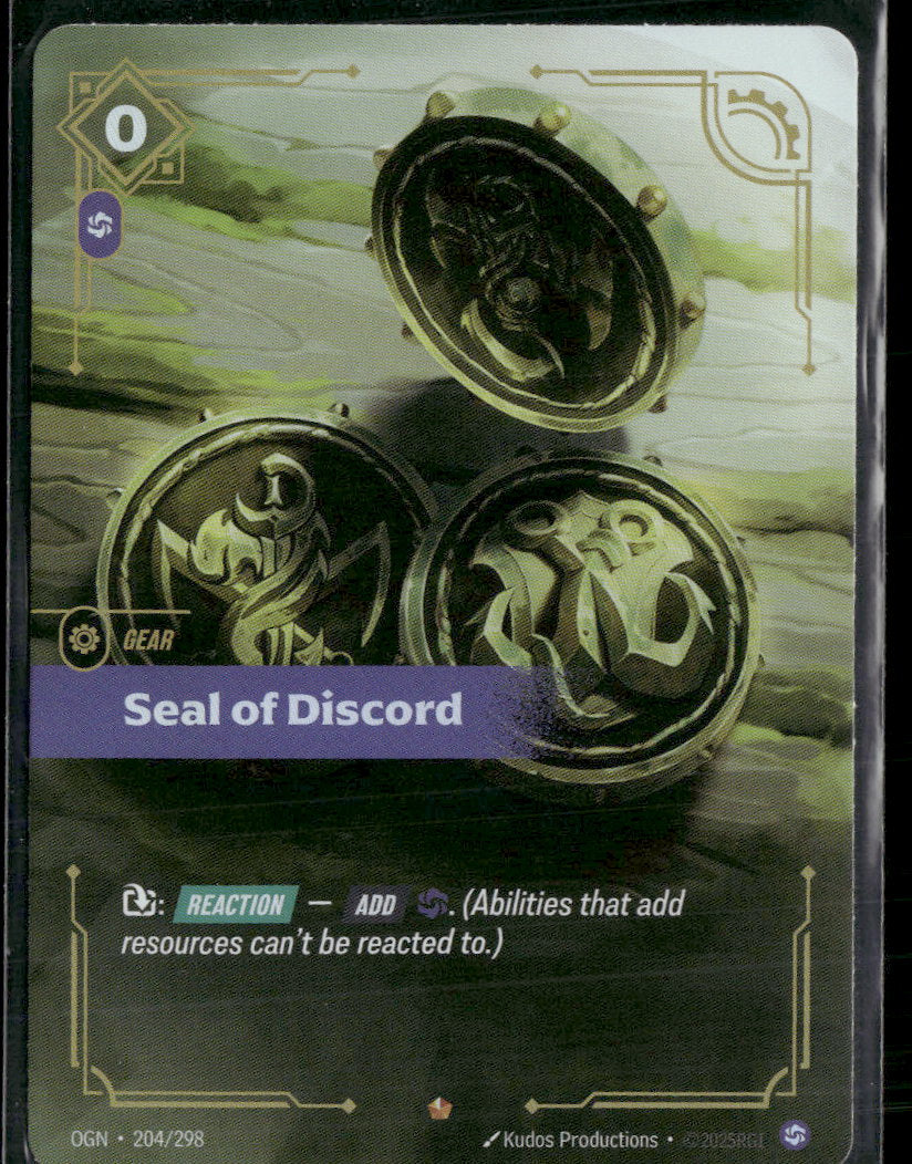 Seal of Discord #204/298 - Riftbound Origins