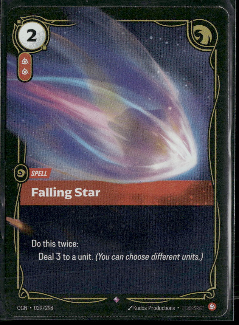 Falling Star #29/298 - Riftbound Origins