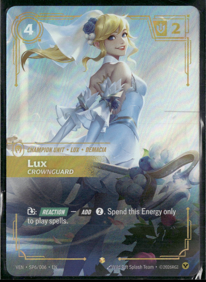 Lux Crownguard #6/6 Legendary - Riftbound