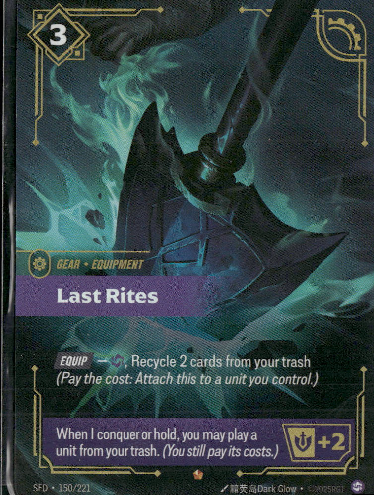 Last Rites #150/221 - Riftbound Spiritforged