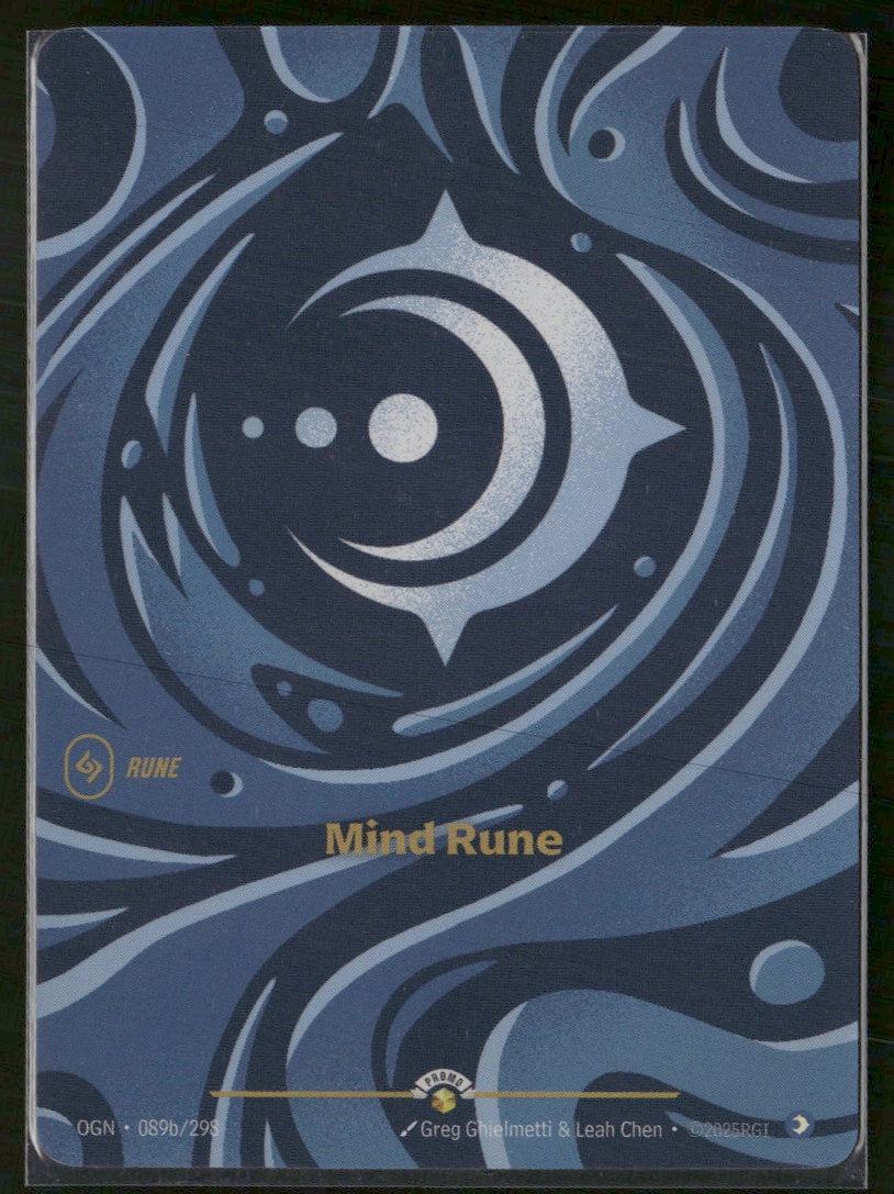 Mind Rune #089b/298 - Riftbound Origins