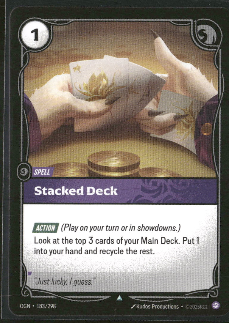 Stacked Deck #183/298 - Riftbound Origins