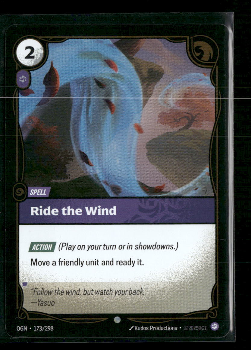 Ride the Wind #173/298 - Riftbound Origins