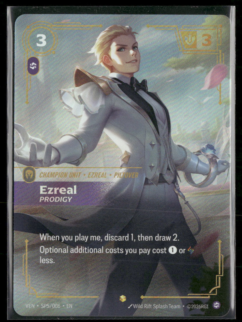 Ezreal, Prodigy #5/6 Epic - Riftbound