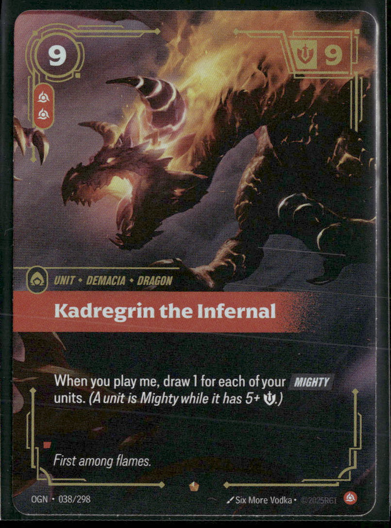 Kadregrin the Infernal #38/298 Epic - Riftbound Origins