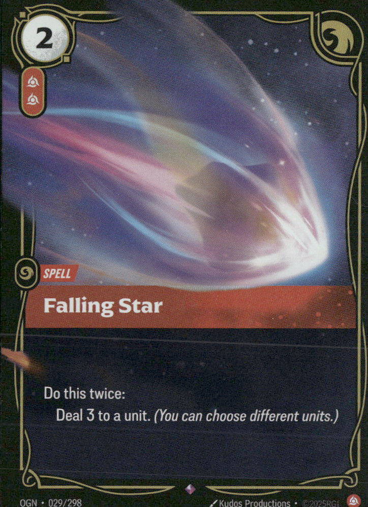Falling Star #29/298 - Riftbound Origins
