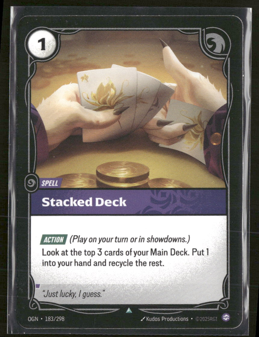 Stacked Deck #183/298 - Riftbound Origins