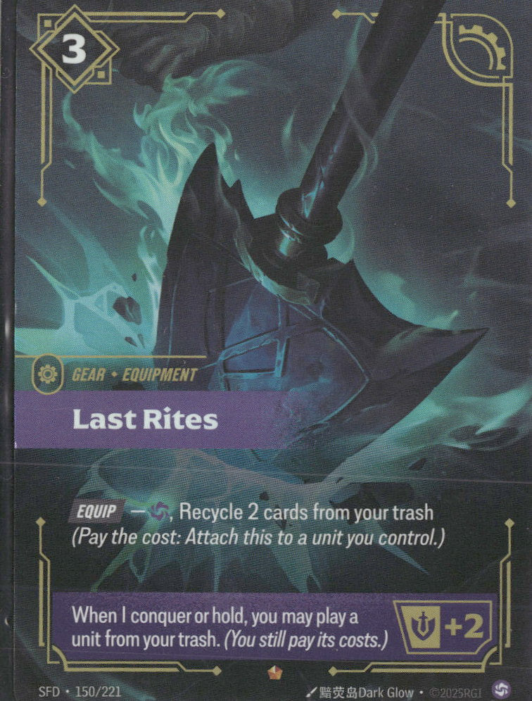 Last Rites #150/221 - Riftbound Spiritforged