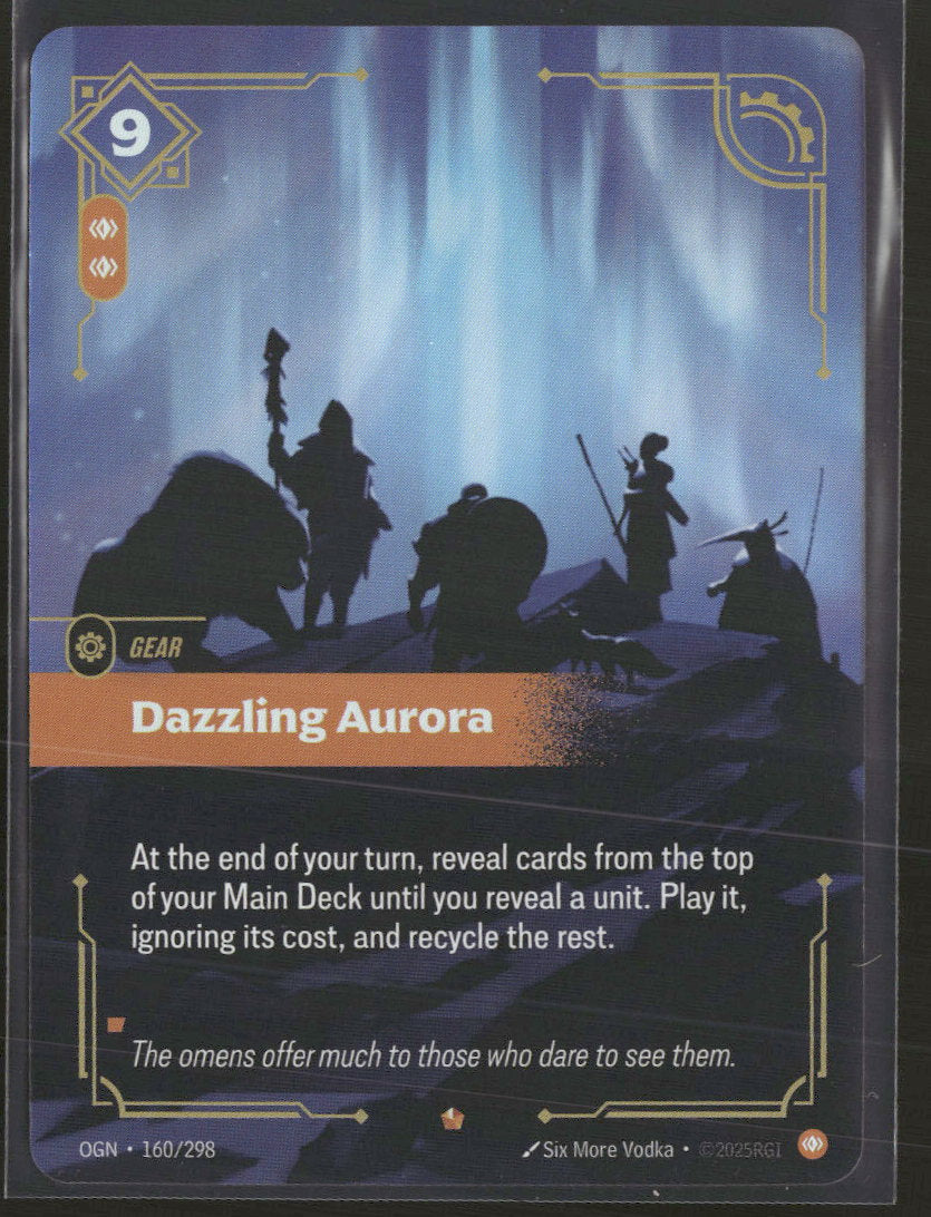 Dazzling Aurora #160/298 Rare - Riftbound Origins