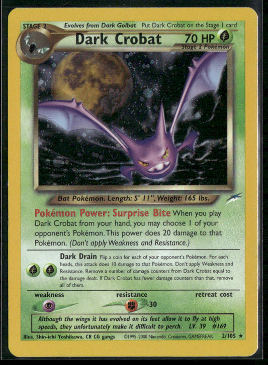 Dark Crobat Neo Destiny #002/105