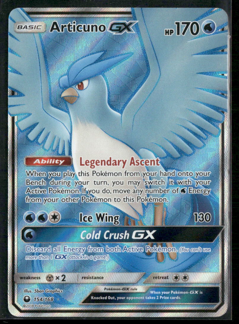Articuno GX (Full Art) SM - Celestial Storm #154/168