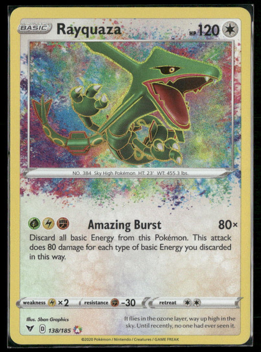 Rayquaza SWSH04: Vivid Voltage #138/185