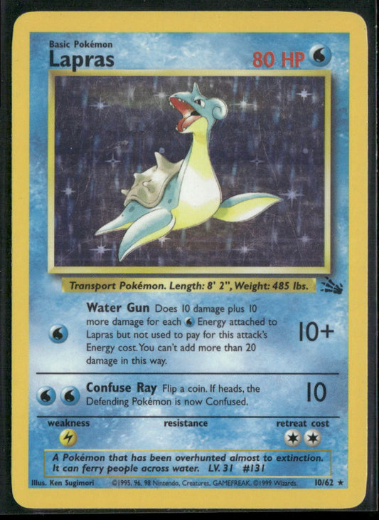 Lapras (10) Fossil #10/62