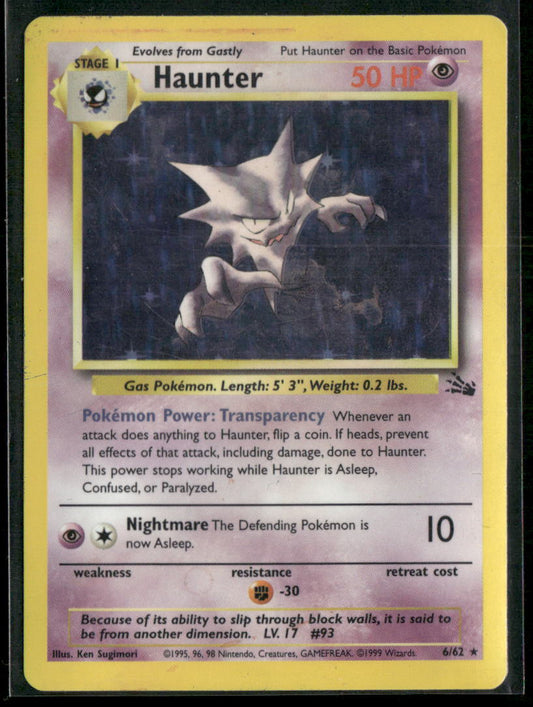 Haunter (6) Fossil #06/62