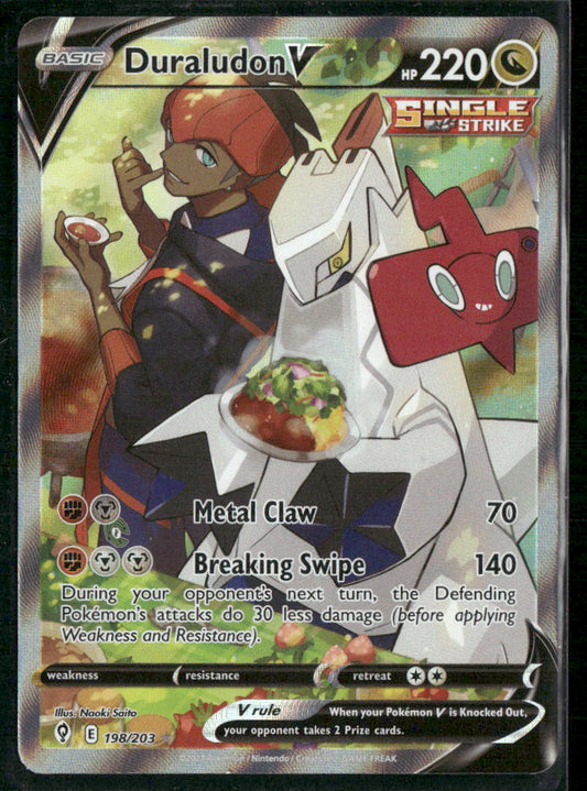 Duraludon V (Alternate Full Art) SWSH07: Evolving Skies #198/203