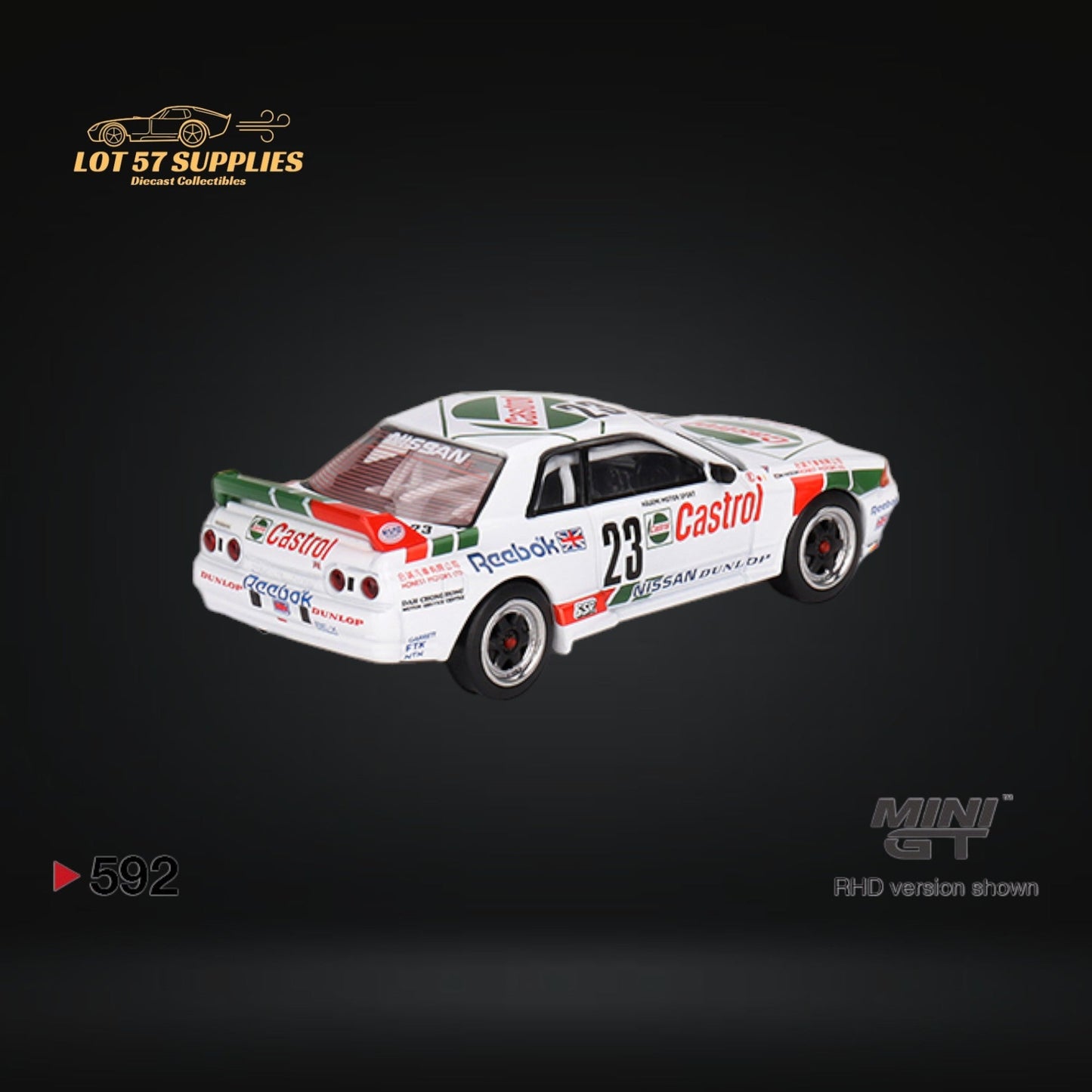 Mini GT Nissan Skyline GT-R R32 Gr. A #23 1:64