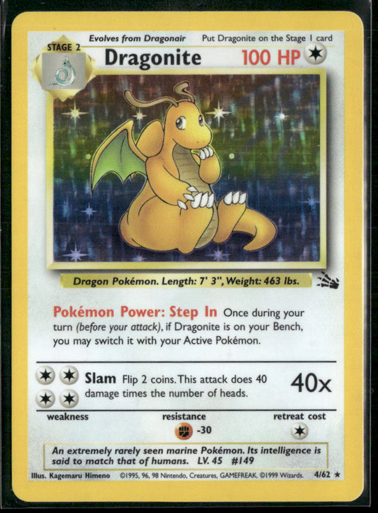 Dragonite (4) Fossil #04/62
