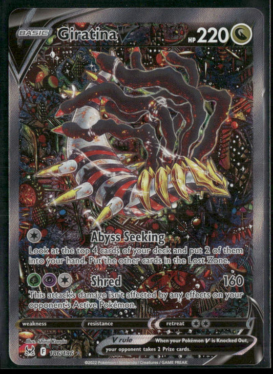 Giratina V (Alternate Full Art) SWSH11: Lost Origin #186/196