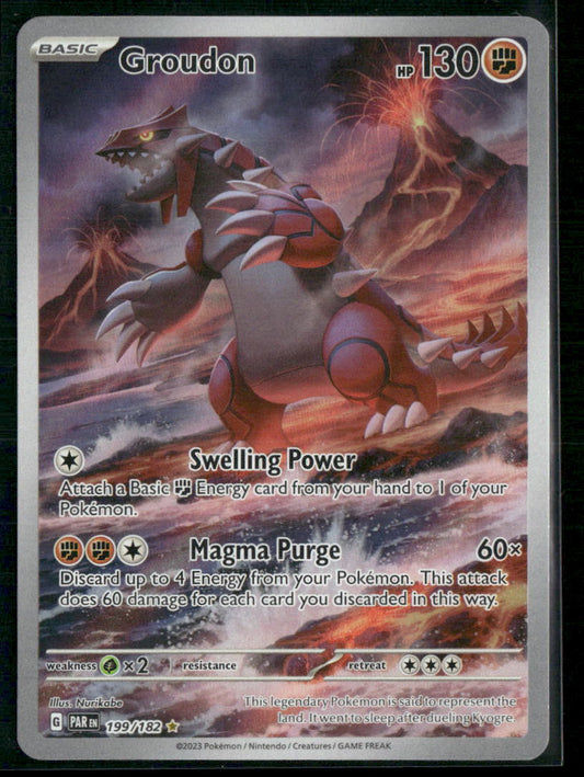Groudon SV04: Paradox Rift #199/182