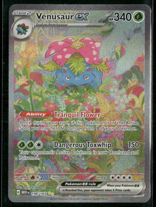 Venusaur ex SV: Scarlet & Violet 151 #198/165