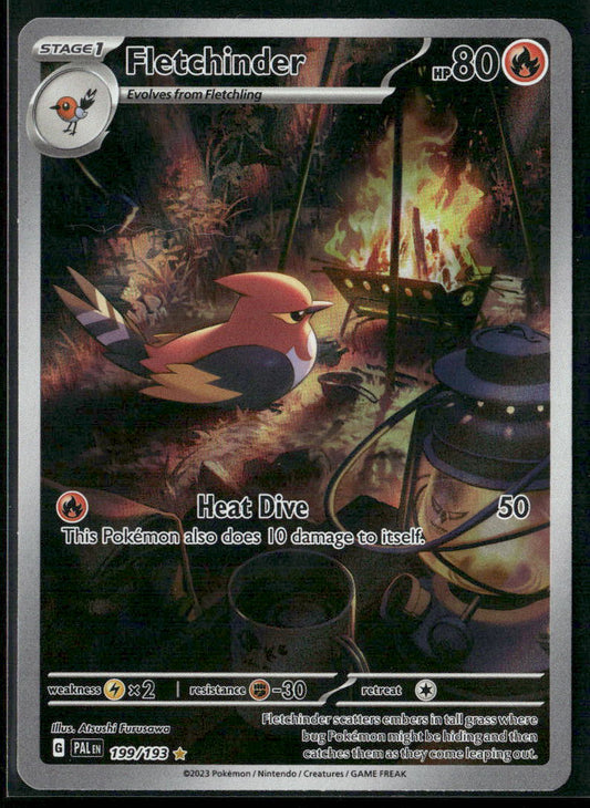 Fletchinder SV02: Paldea Evolved #199/193
