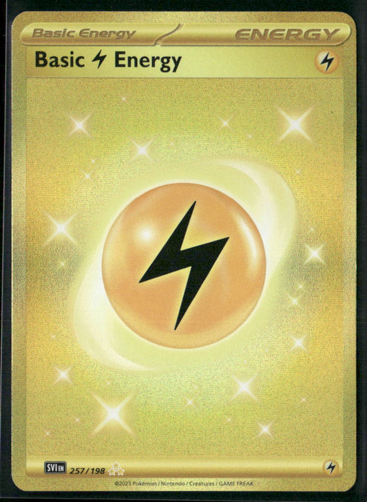 Basic Lightning Energy SV01: Scarlet & Violet Base Set #257/198