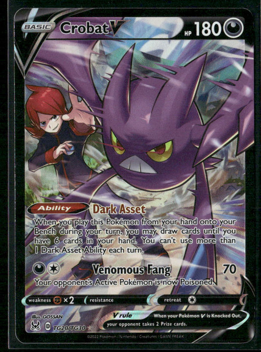 Crobat V SWSH11: Lost Origin Trainer Gallery #TG20/TG30