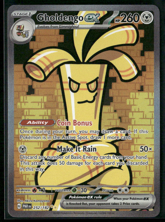 Gholdengo ex SV04: Paradox Rift #252/182