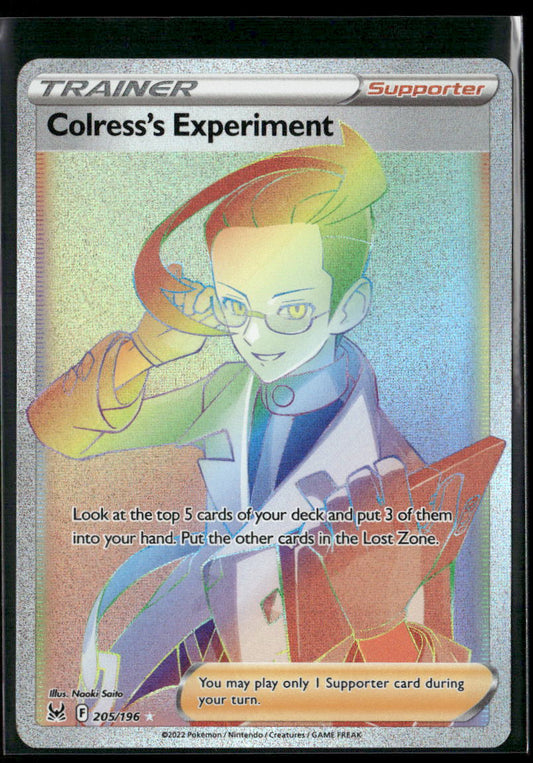 Colress's Experiment (Secret) SWSH11: Lost Origin #205/196