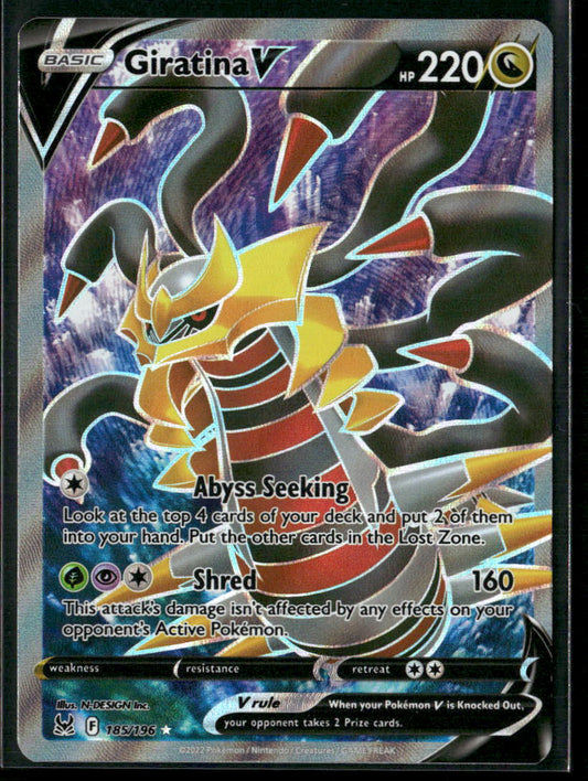 Giratina V (Full Art) SWSH11: Lost Origin #185/196