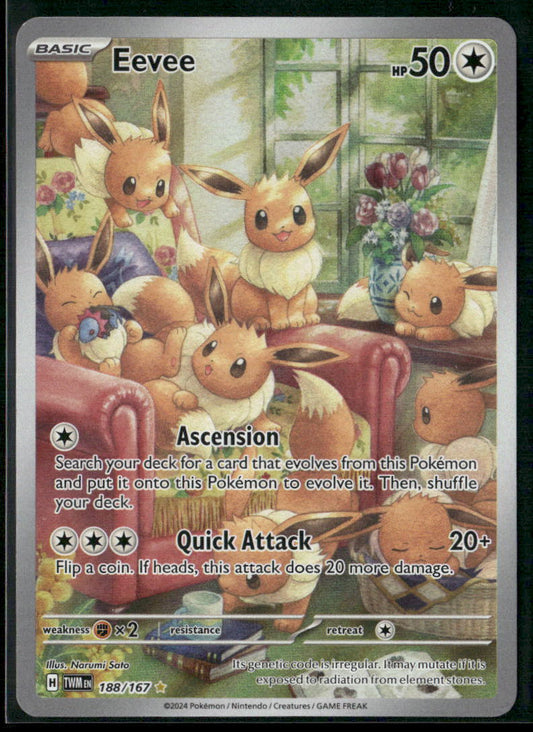 Eevee SV06: Twilight Masquerade #188/167