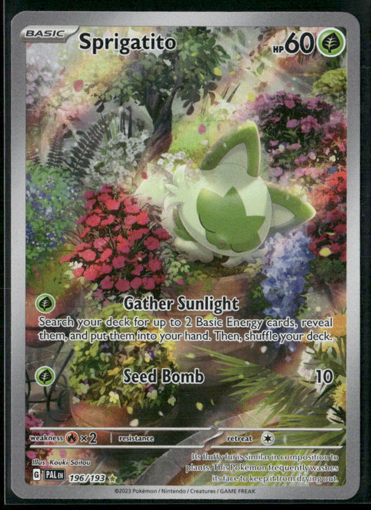 Sprigatito SV02: Paldea Evolved #196/193