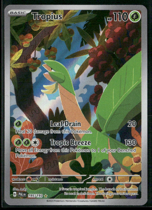 Tropius SV02: Paldea Evolved #195/193