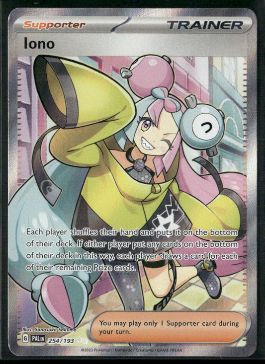 Iono SV02: Paldea Evolved #254/193