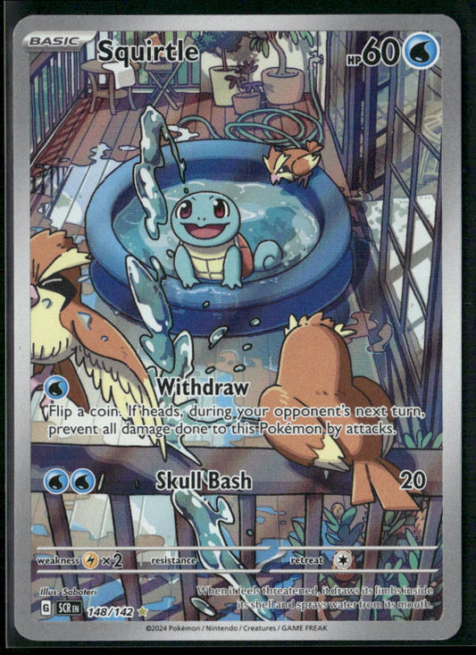Squirtle SV07: Stellar Crown #148/142