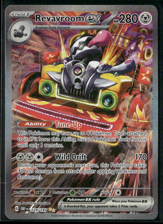 Revavroom ex SV03: Obsidian Flames #224/197