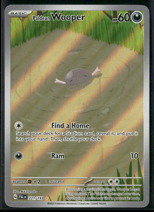 Paldean Wooper SV02: Paldea Evolved #221/193