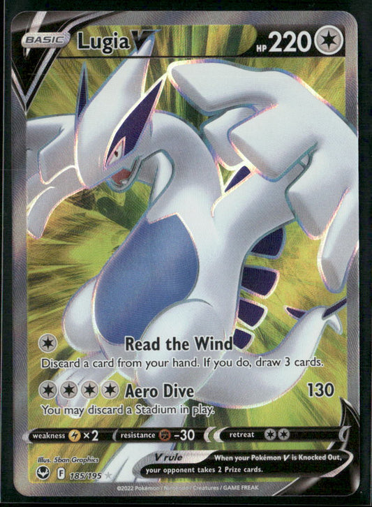 Lugia V (Full Art) SWSH12: Silver Tempest #185/195