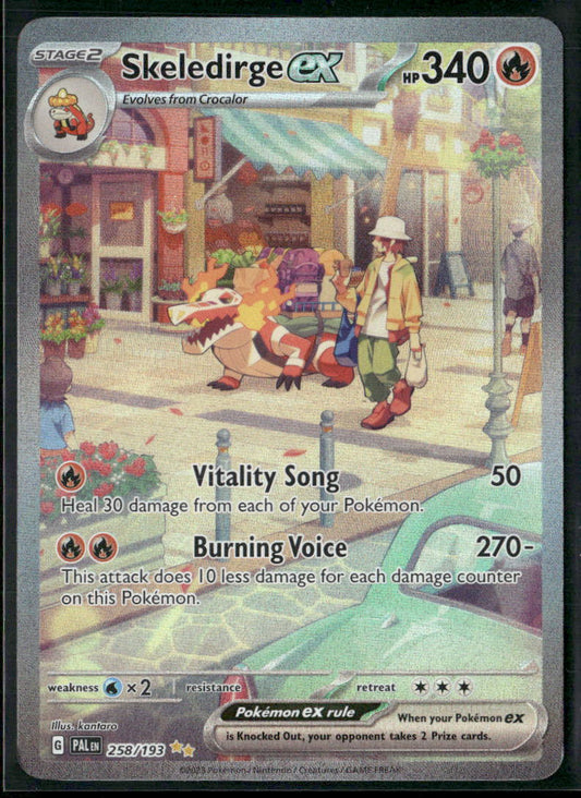 Skeledirge ex SV02: Paldea Evolved #258/193