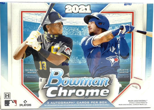 2021 Bowman Chrome Baseball HTA Box