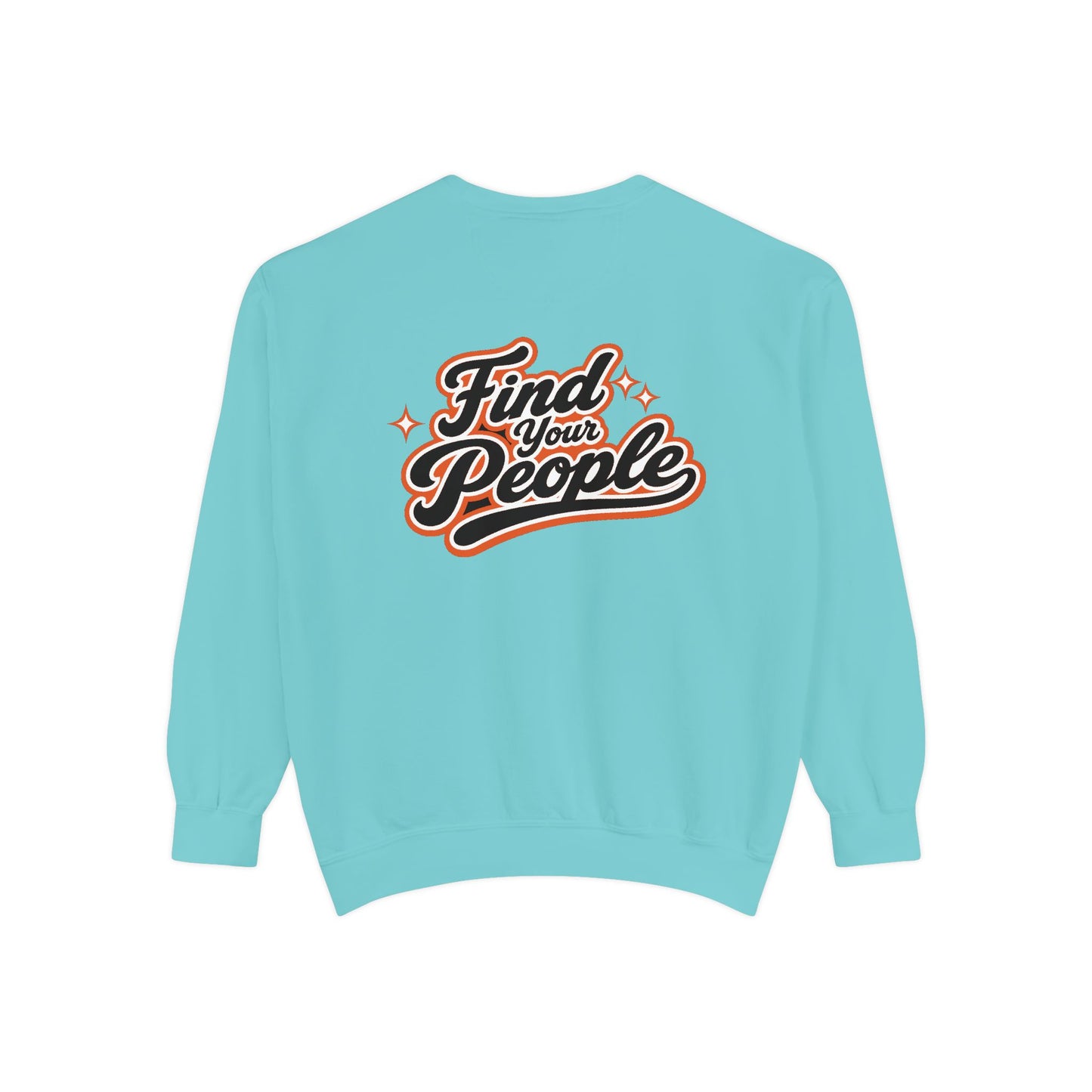 Find Your People Sweatshirt — ORB Trading Cards Retro Graphic Crewneck