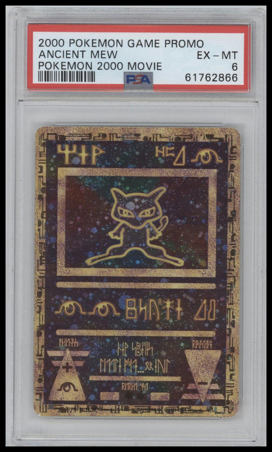 Ancient Mew 2000 Pokemon Game Movie # Pokemon 2000 Movie PSA 6