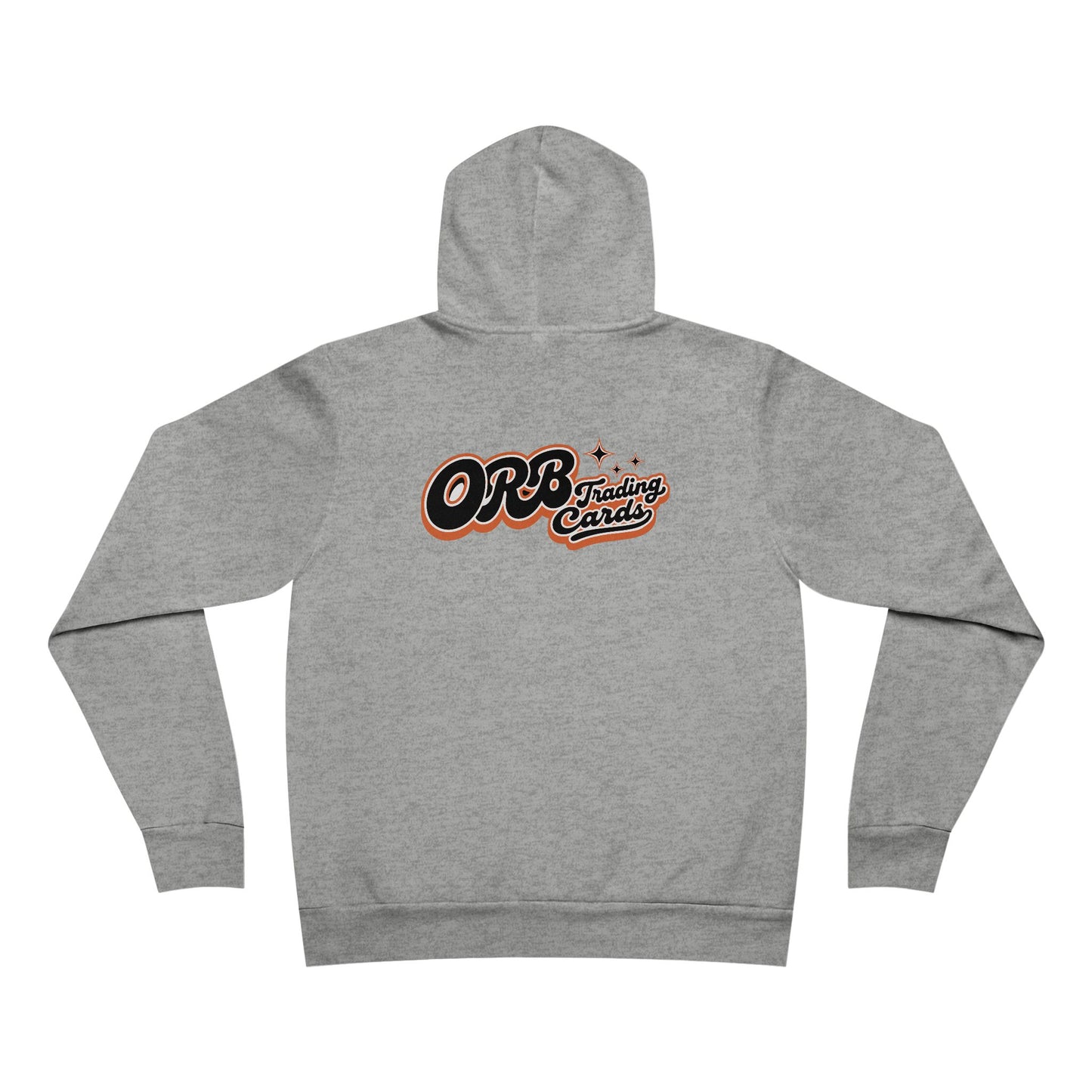 ORB Feeding Circle Hoodie — Retro Script Pullover for Streetwear & Casual Wear