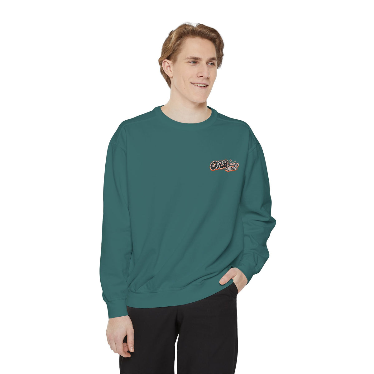 Leopard Print "Good Vibes" Sweatshirt
