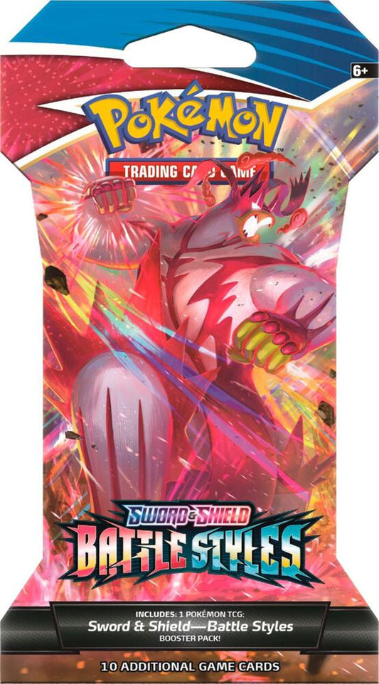 Battle Styles Sleeved Booster Pack - SWSH05: Battle Styles (SWSH05)